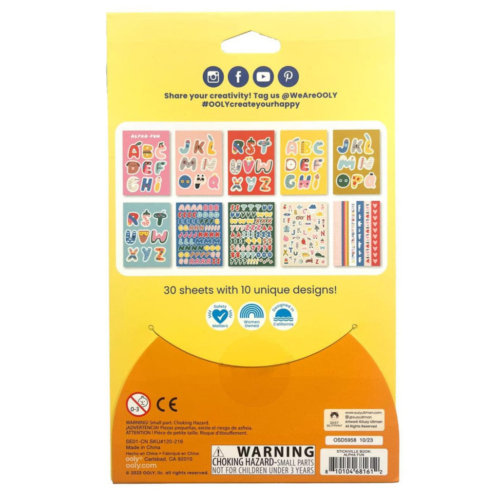 Buy OOLY A Whole Lotta Sticker Book