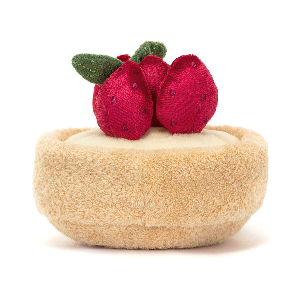 Jellycat knuffel Amuseables Fleurette Tarte Aux Fraises A6TAF