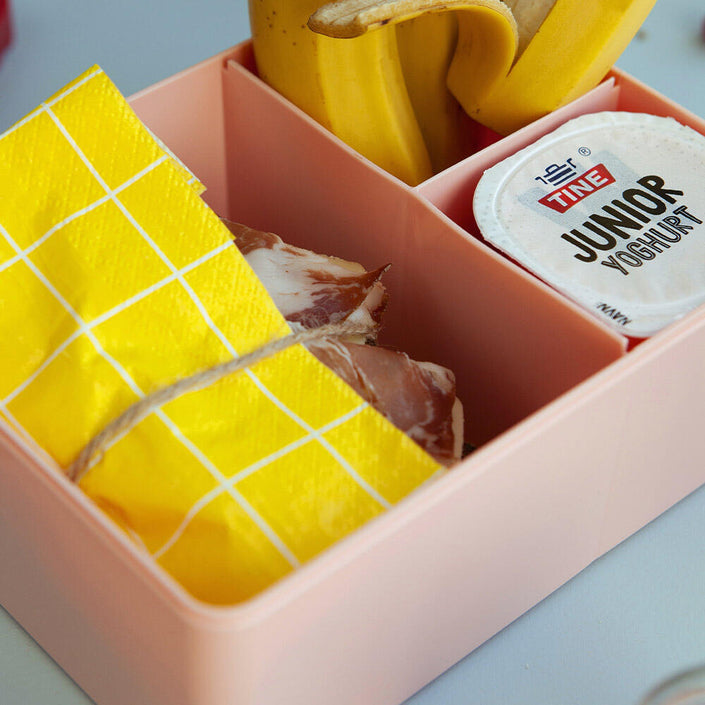 BLAFRE lunchbox sealife oranje lichtroze