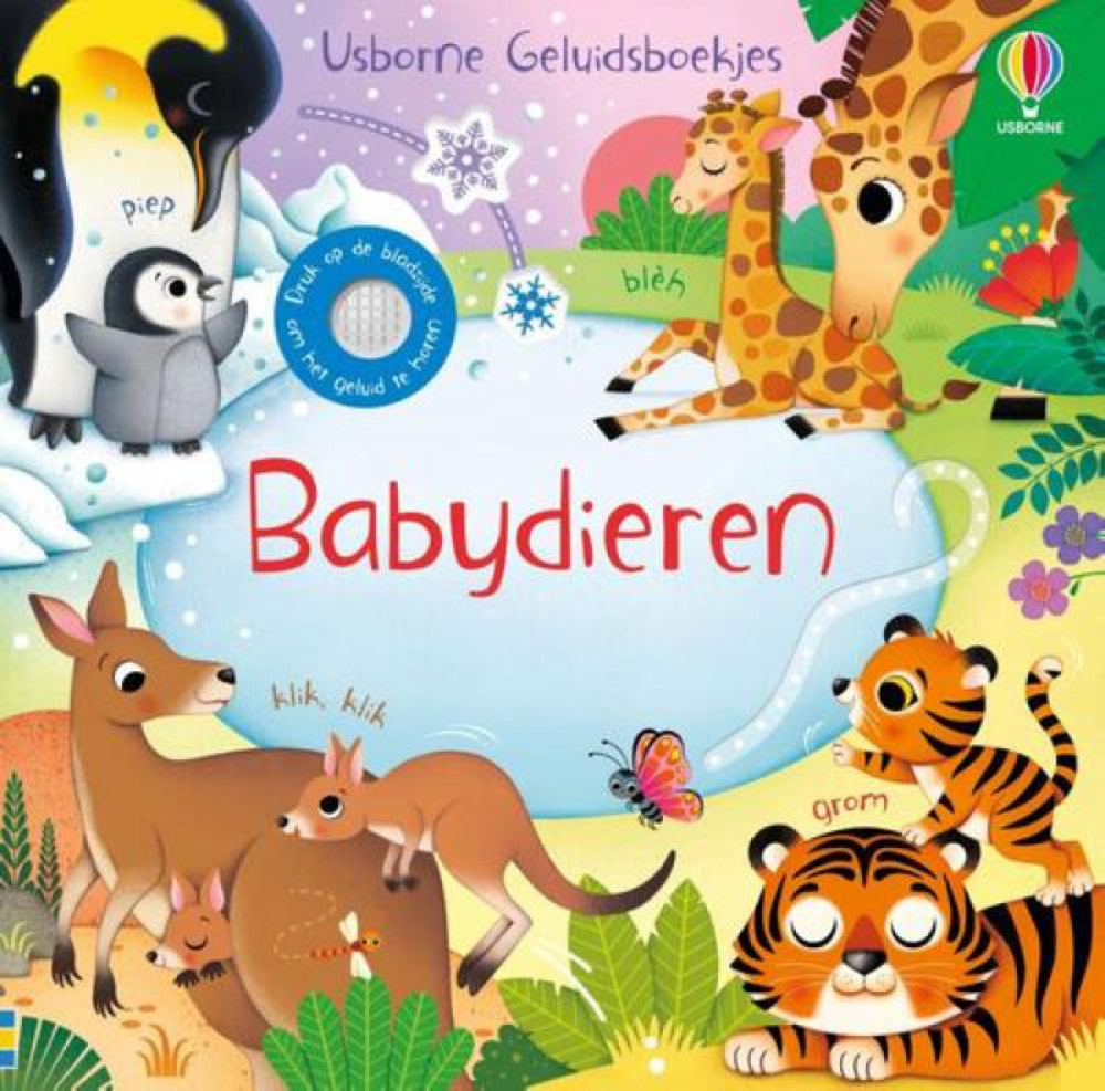 Babydieren - geluidenboek 1 jr+