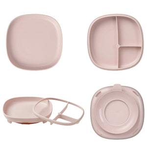 B box bord met zuignap 2 in 1 blush