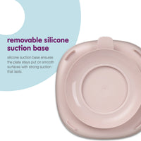 B box bord met zuignap 2 in 1 blush