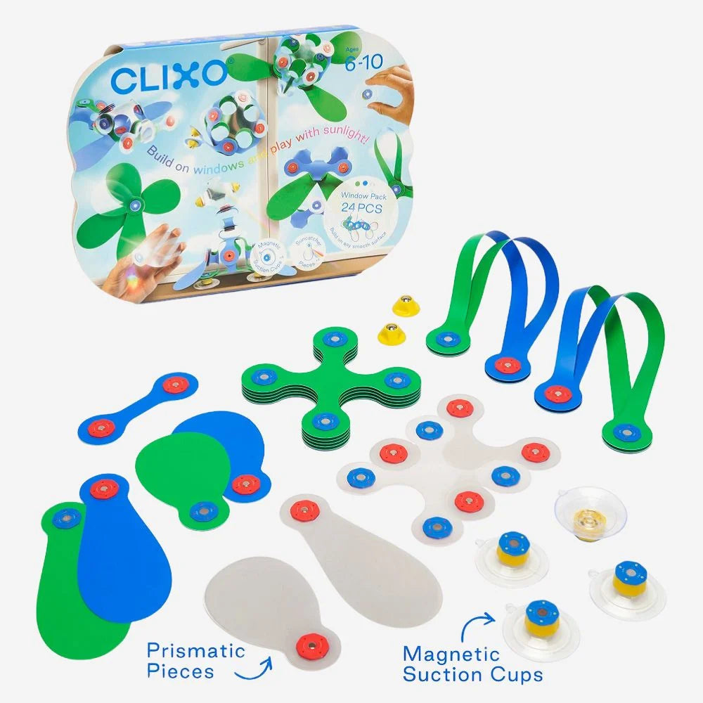 Buy CLIXO window pack 24 pcs 6 jr+