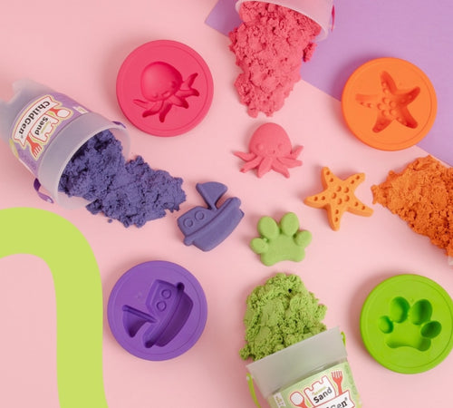 ChildGen kinetisch zand oranje 500g b