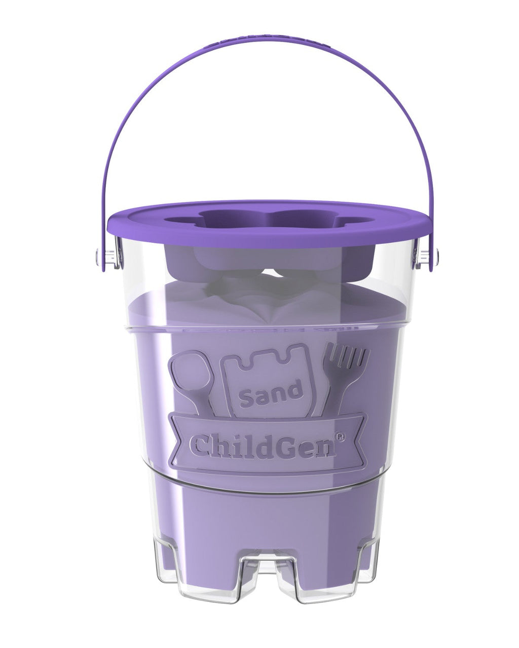 ChildGen speelzand zand paars 500g 3 jr+ 757222421402