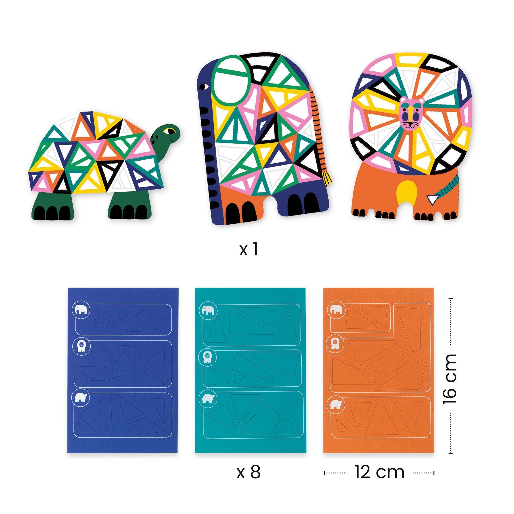 DJECO mozaieken Africa 4 jr+