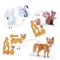 DJECO knutselset Fluffy box 6jr+