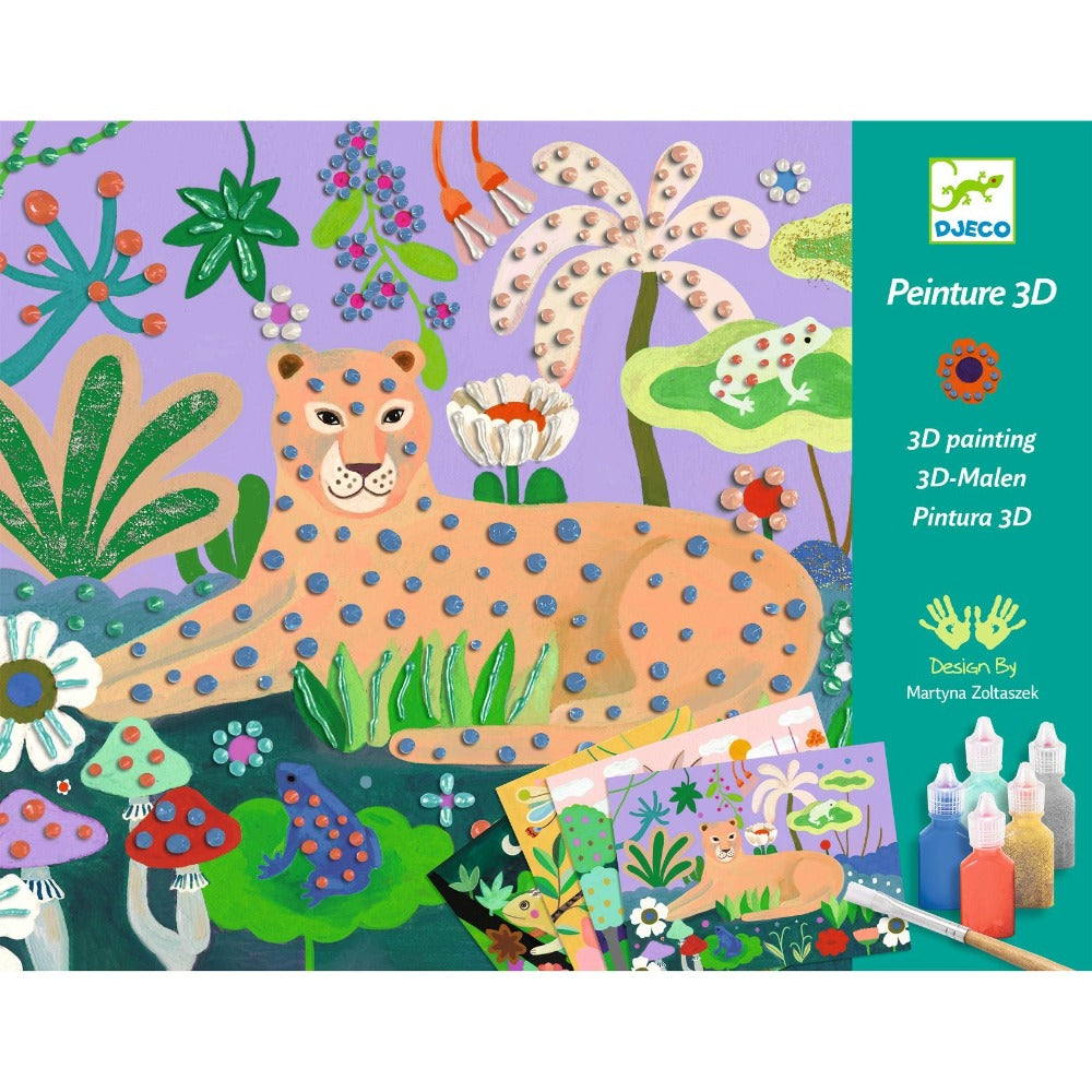 DJECO 3D verven tropical forest 7-12 jr