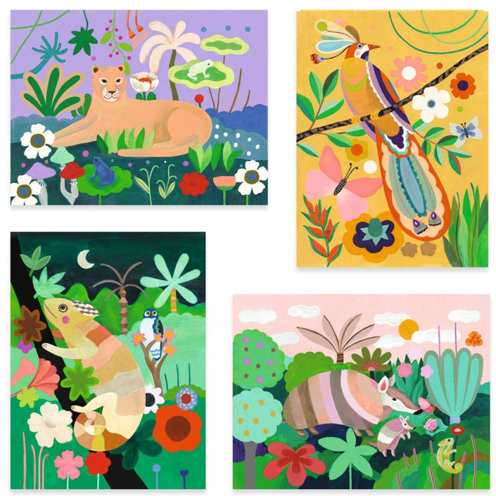 DJECO 3D verven tropical forest 7-12 jr