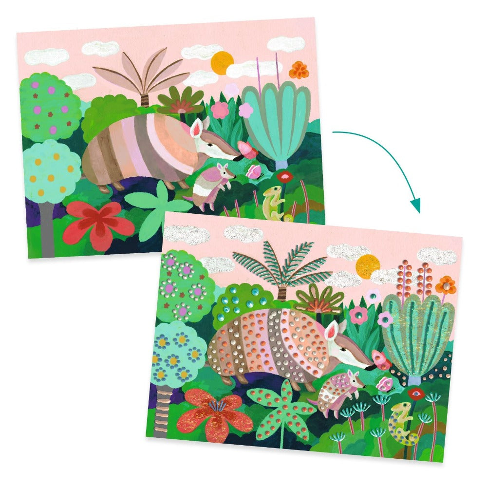 DJECO 3D verven tropical forest 7-12 jr
