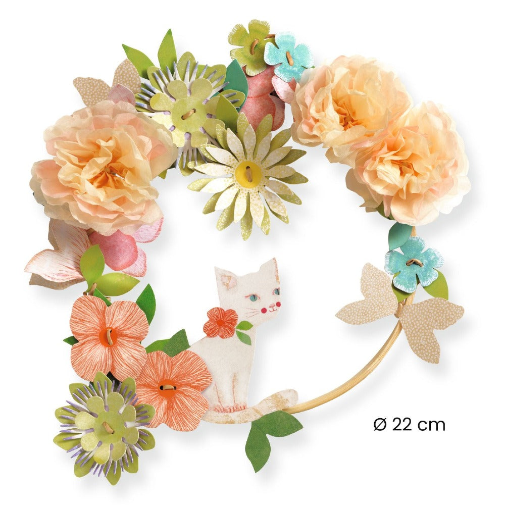 DJECO DIY bloemenkrans maken Dalia 7 jr+