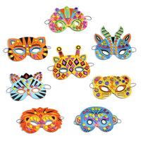 DJECO DIY maskers maken Jungle dieren 4 jr+