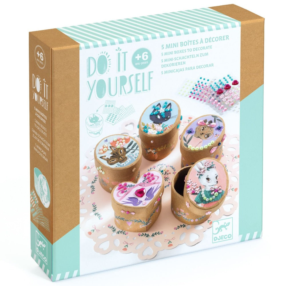 DJECO DIY mini doosjes 6 jr+