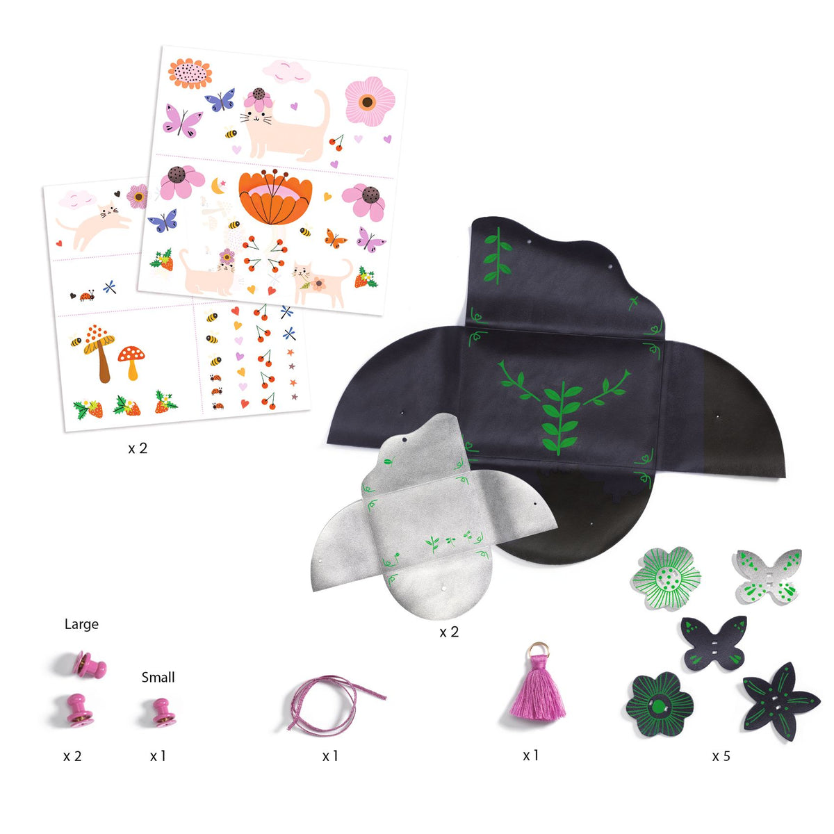 Buy DJECO DIY tasjes maken Vrolijke vrienden 6 jr+