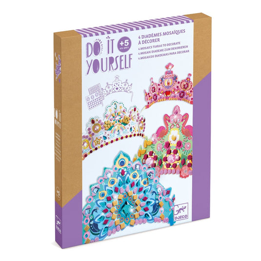 DJECO DIY tiara's maken Prinses 5 jr+