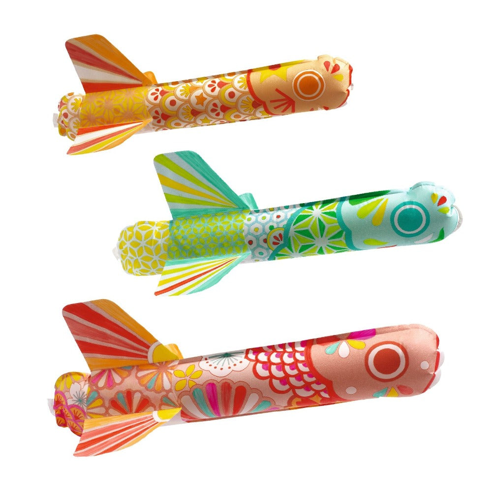 DJECO DIY vliegende vissen Koinobori 4 jr+