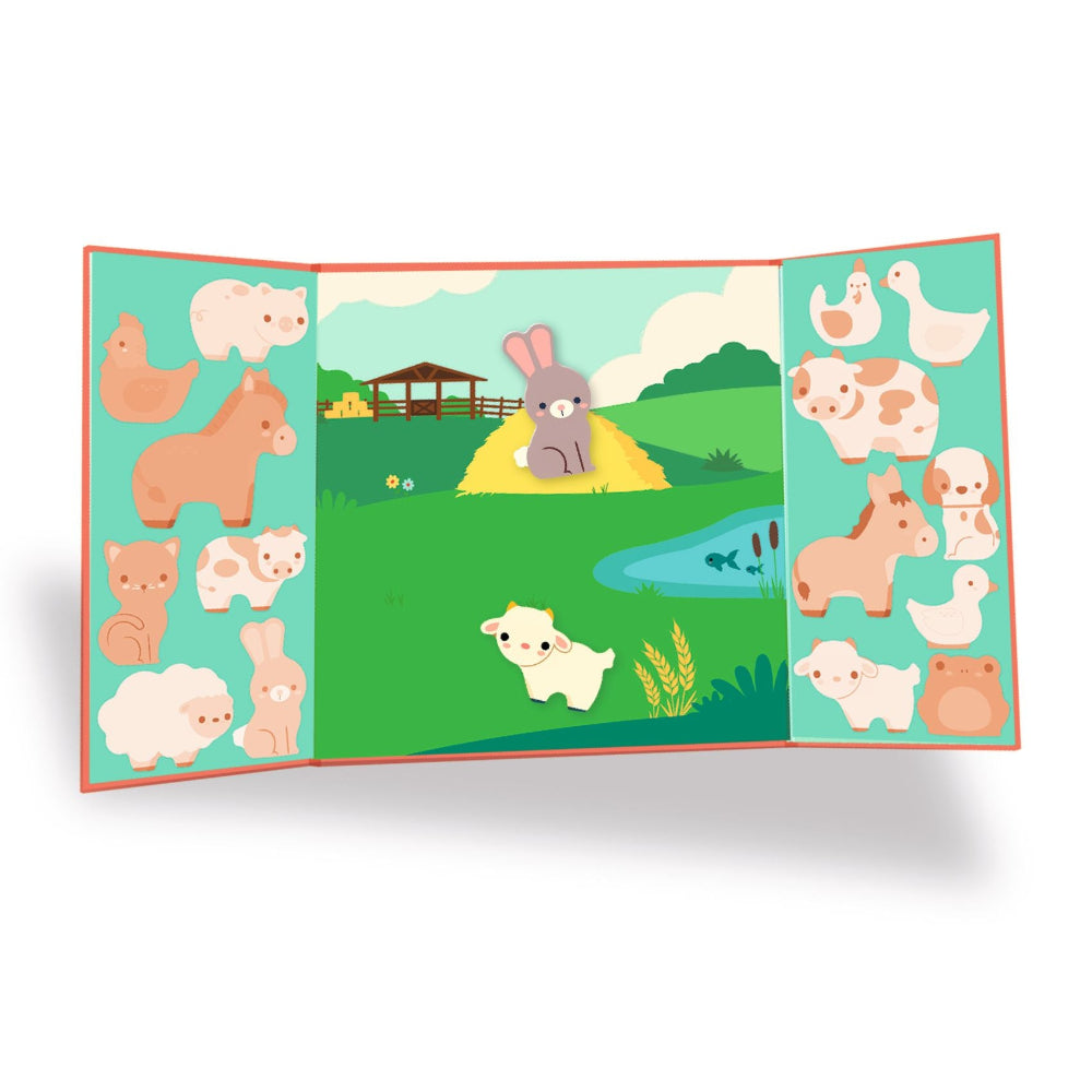 Buy DJECO herbruikbare stickers boerderijdieren 18 mnd+