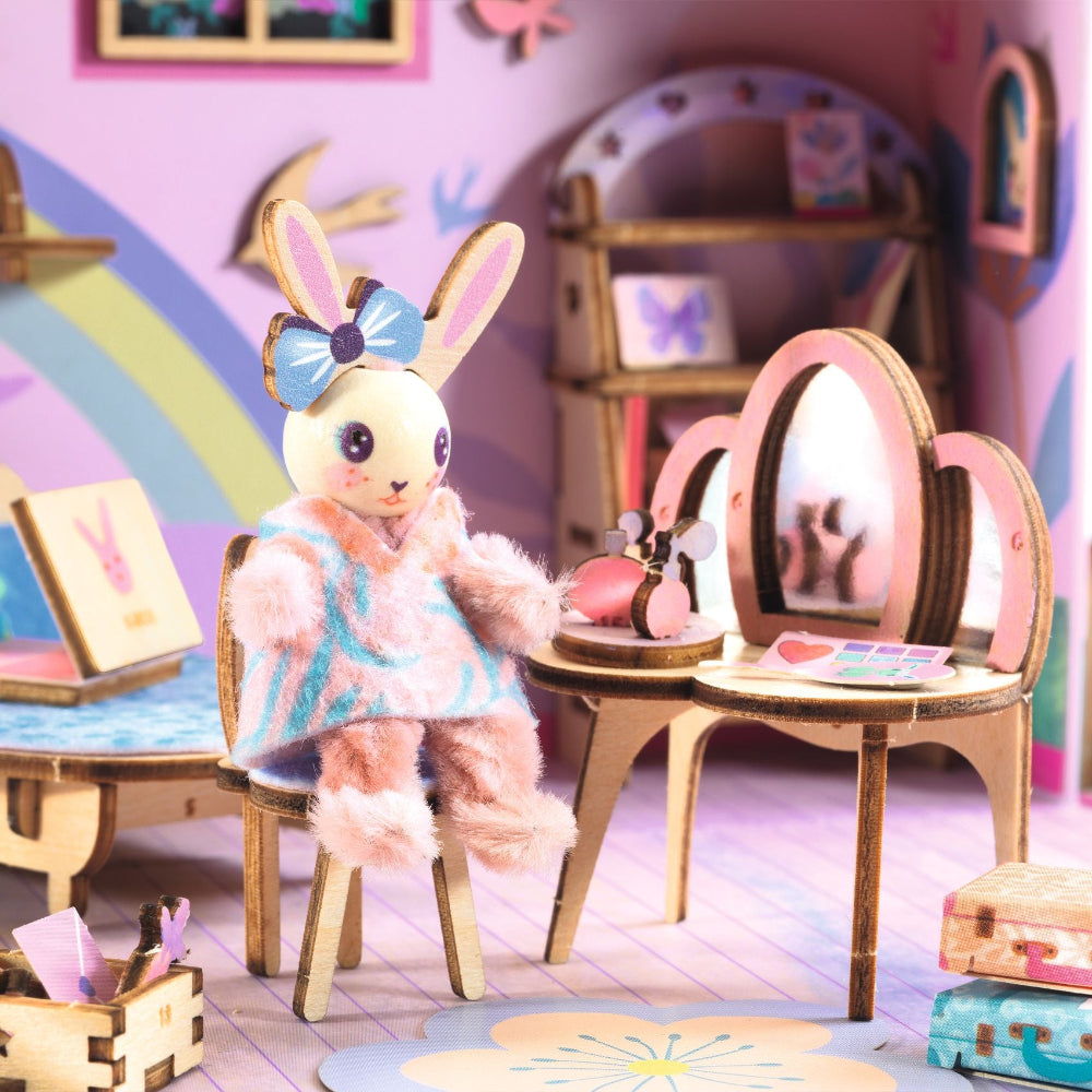 DJECO knutselset Mijn Huis Rosie 8jr+ hout