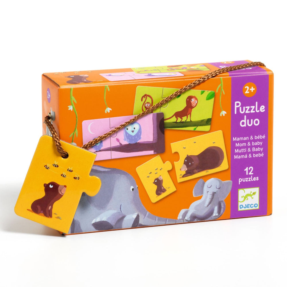DJECO puzzel duo mama en baby 2 jr+