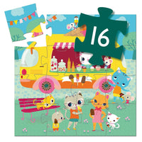 DJECO puzzle ice cream truck 2 yrs / 16 pcs