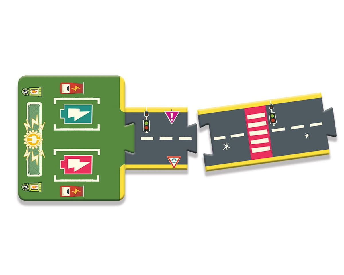 DJECO vloerpuzzel autoweg Crazy Motors 3 jr+