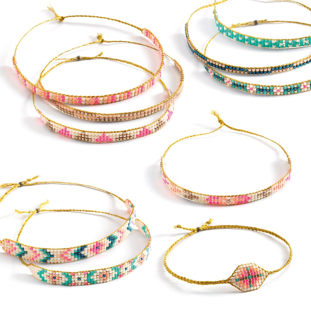 DJECO armbandjes maken Tiny beads weven 9 jr+ DJ09838