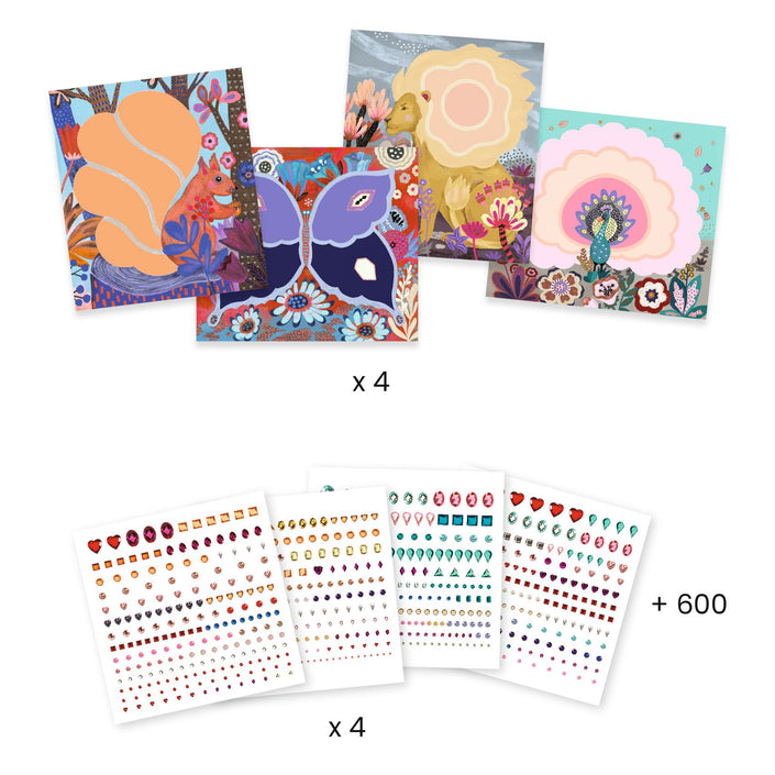 DJECO artistic strass wild beauty 6 jr+