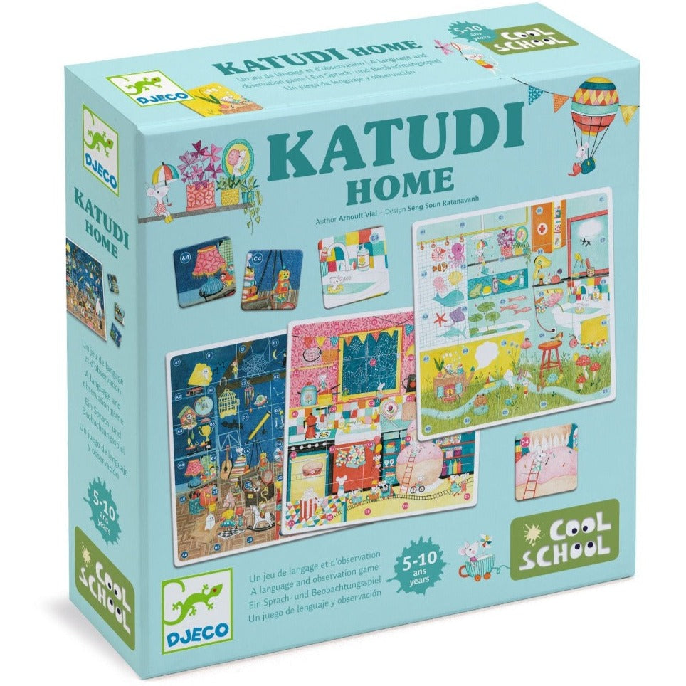DJECO cool school observatiespel Katudi home 5-10 jr
