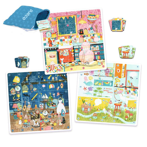 DJECO cool school observatiespel Katudi home 5-10 jr