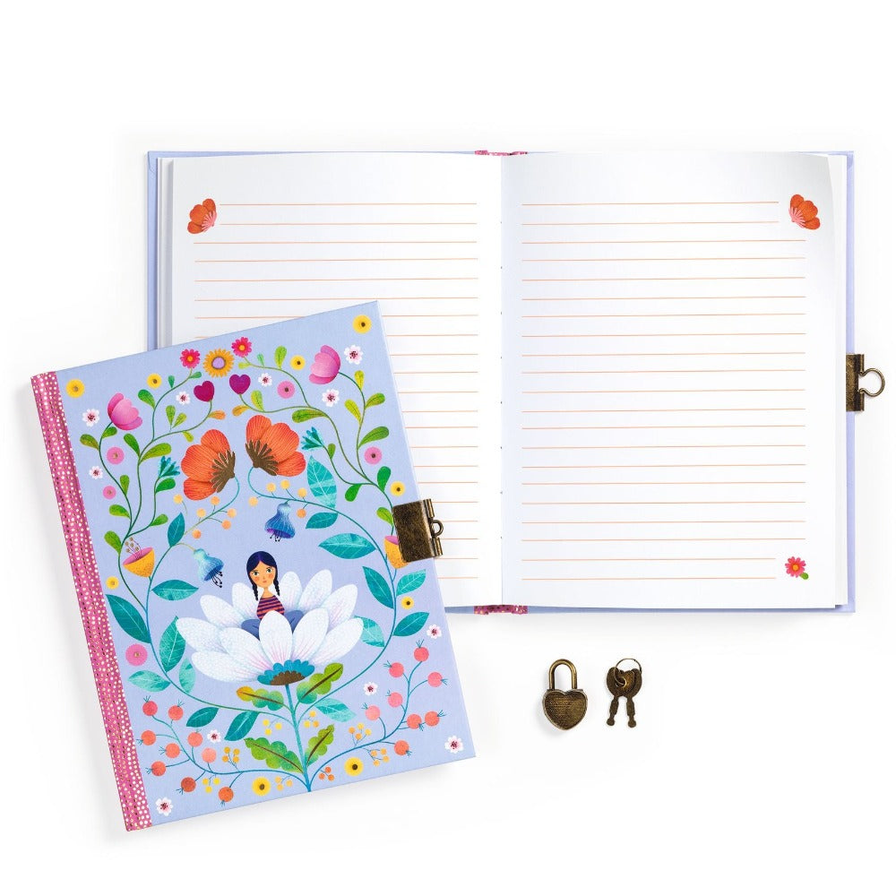 Buy DJECO diary lock Marie A5