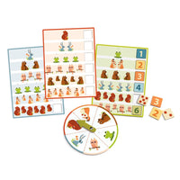 DJECO eduludo bingo 1-2-3 4 jr+