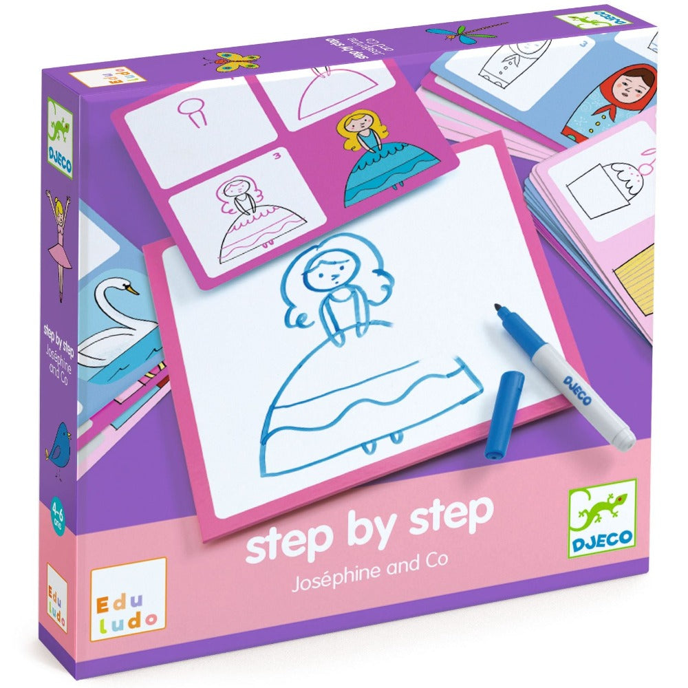DJECO eduludo tekenkaarten Josephine 4 jr+