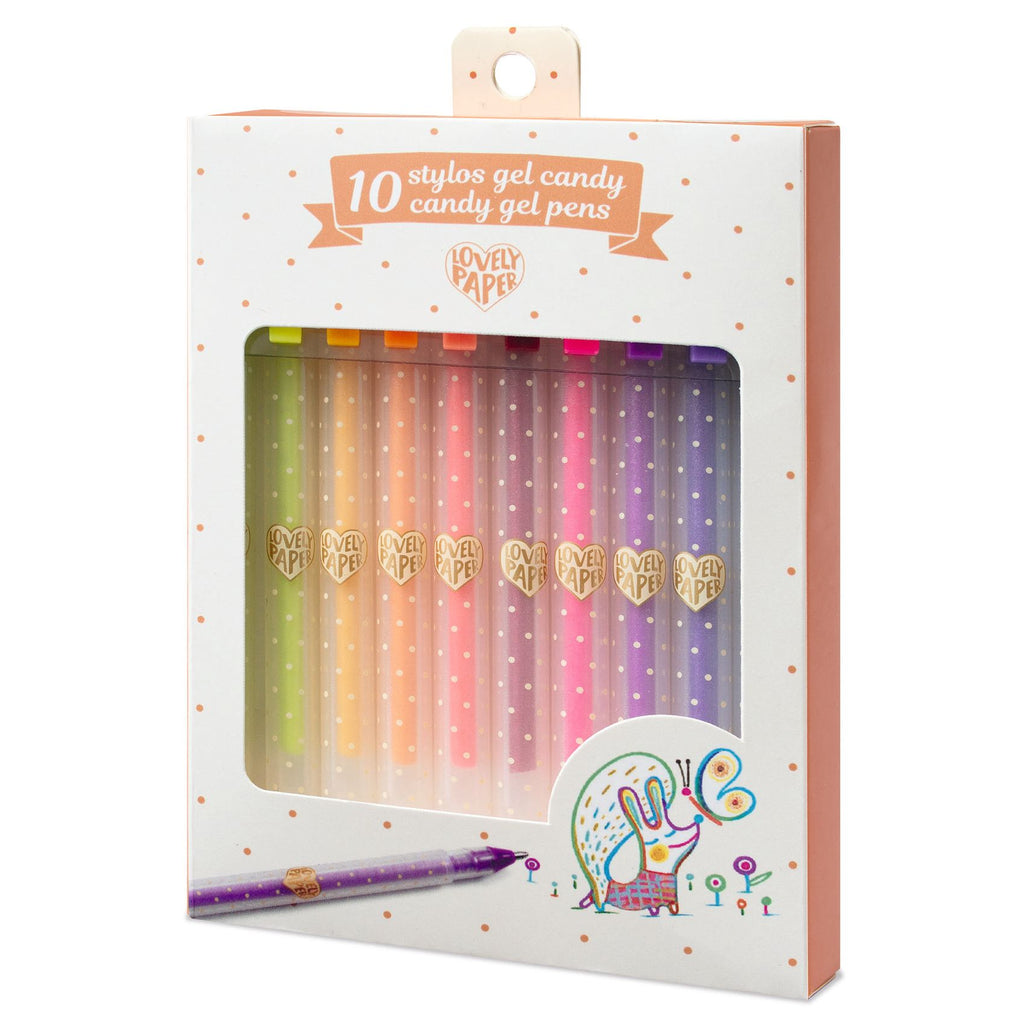 Buy DJECO glitter gelpennen 10 kleuren candy