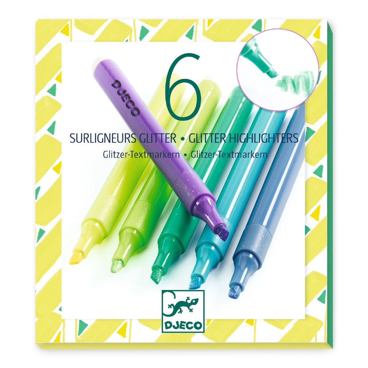 DJECO glitter markers
