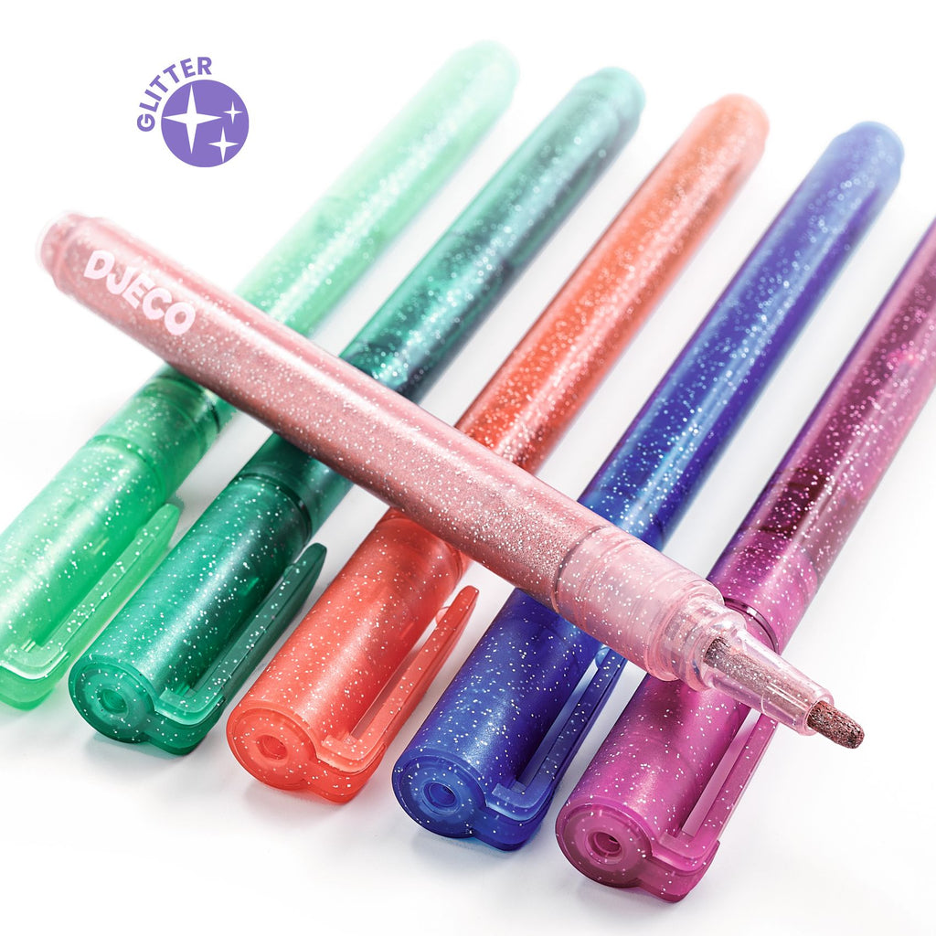 Buy DJECO glitter markers sweet