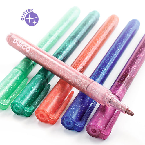 DJECO glitter markers sweet