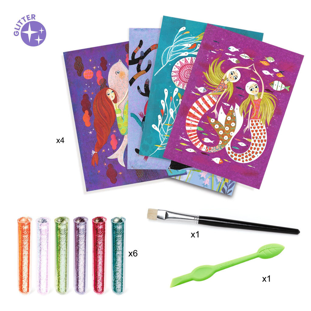 Buy DJECO glitter sand mermaid 7 yrs+