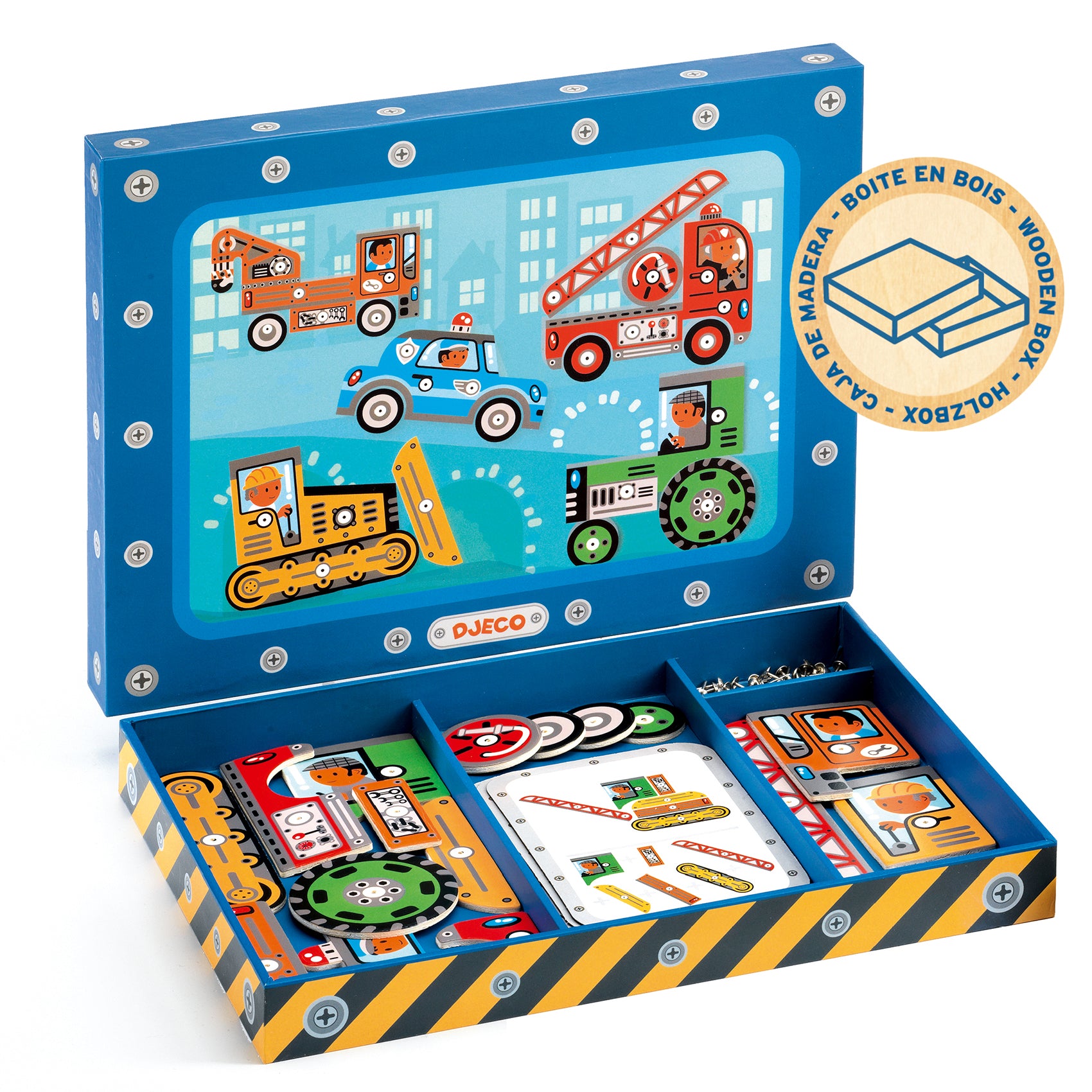 DJECO hammer tap vehicles 4 yrs+