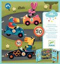 DJECO herbruikbare stickers cars 18 mnd+