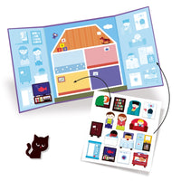 DJECO herbruikbare stickers huis 18 mnd+