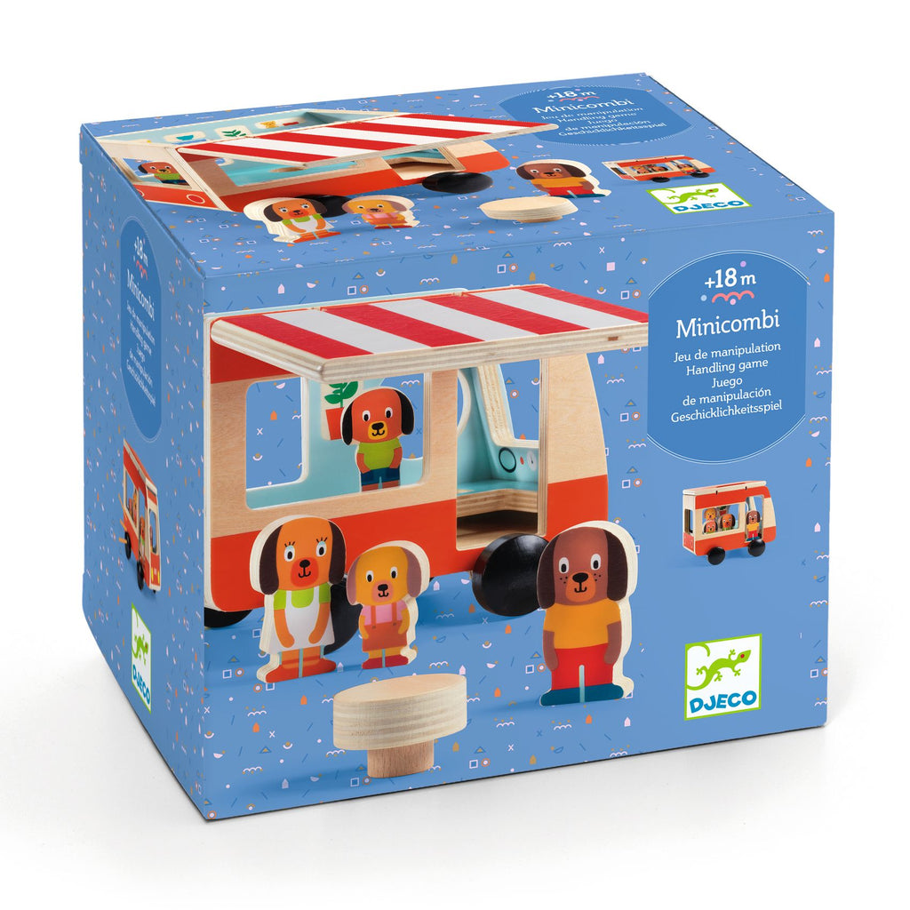 DJECO wooden camper 18 months + DJ06399