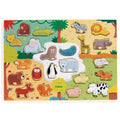 DJECO houten puzzel Animo 2 jr+ / 22 stks