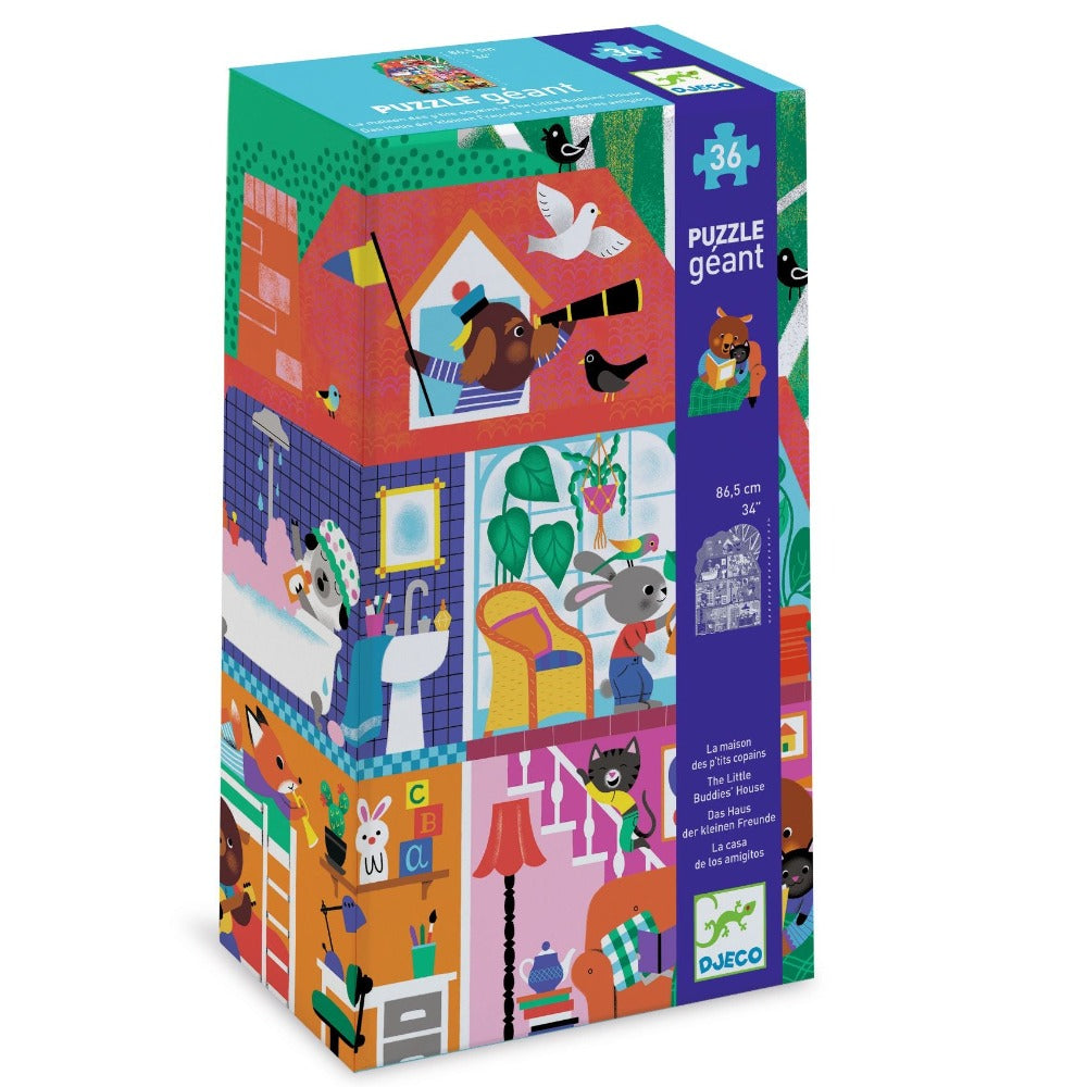 Buy DJECO jumbo puzzel Huis van de vriendjes 3 jr+ / 36 stks