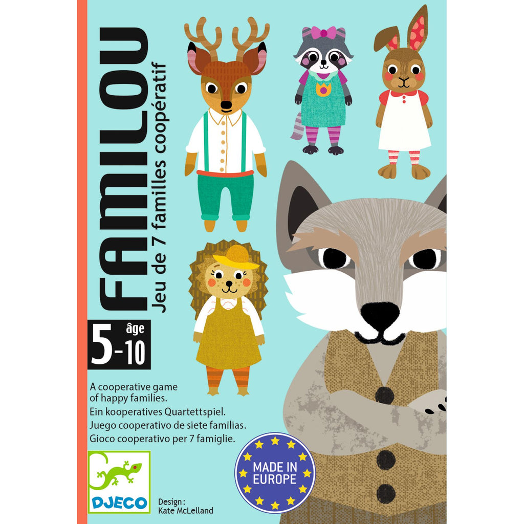 DJECO card game familou 5 yrs+