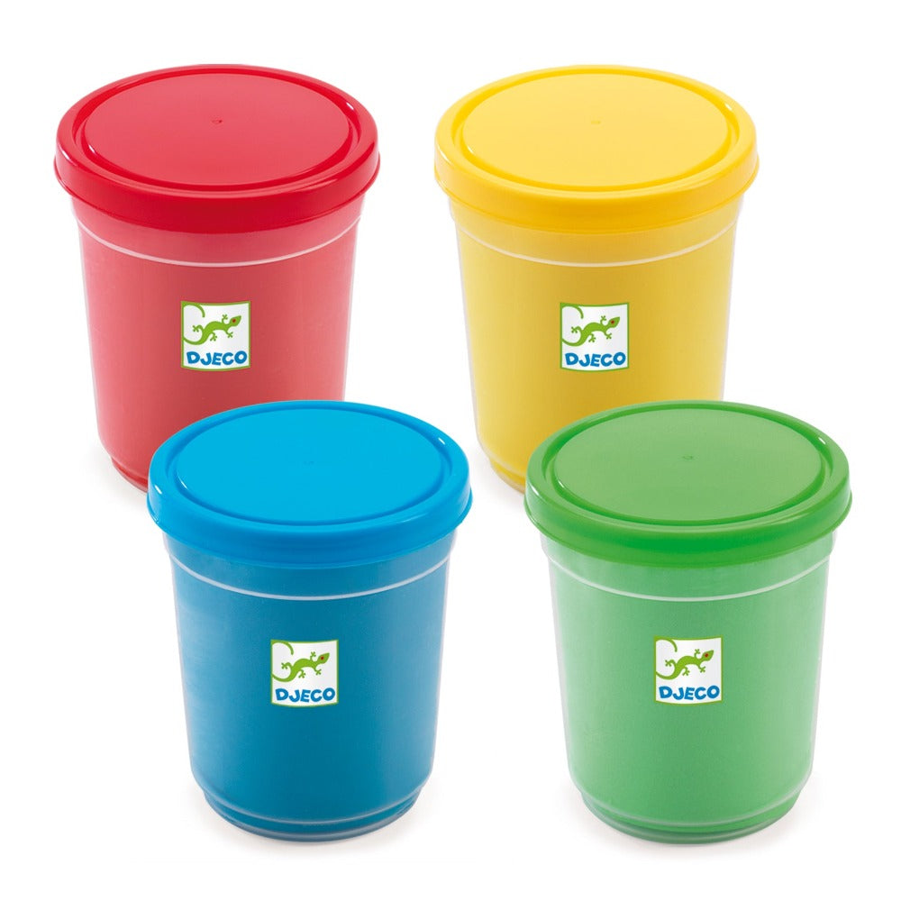 DJECO clay extra soft 4 colors 18 months +