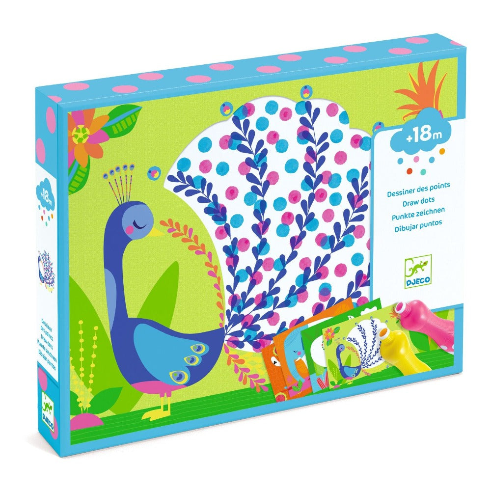 DJECO kleuren met stippen 18 mnd+