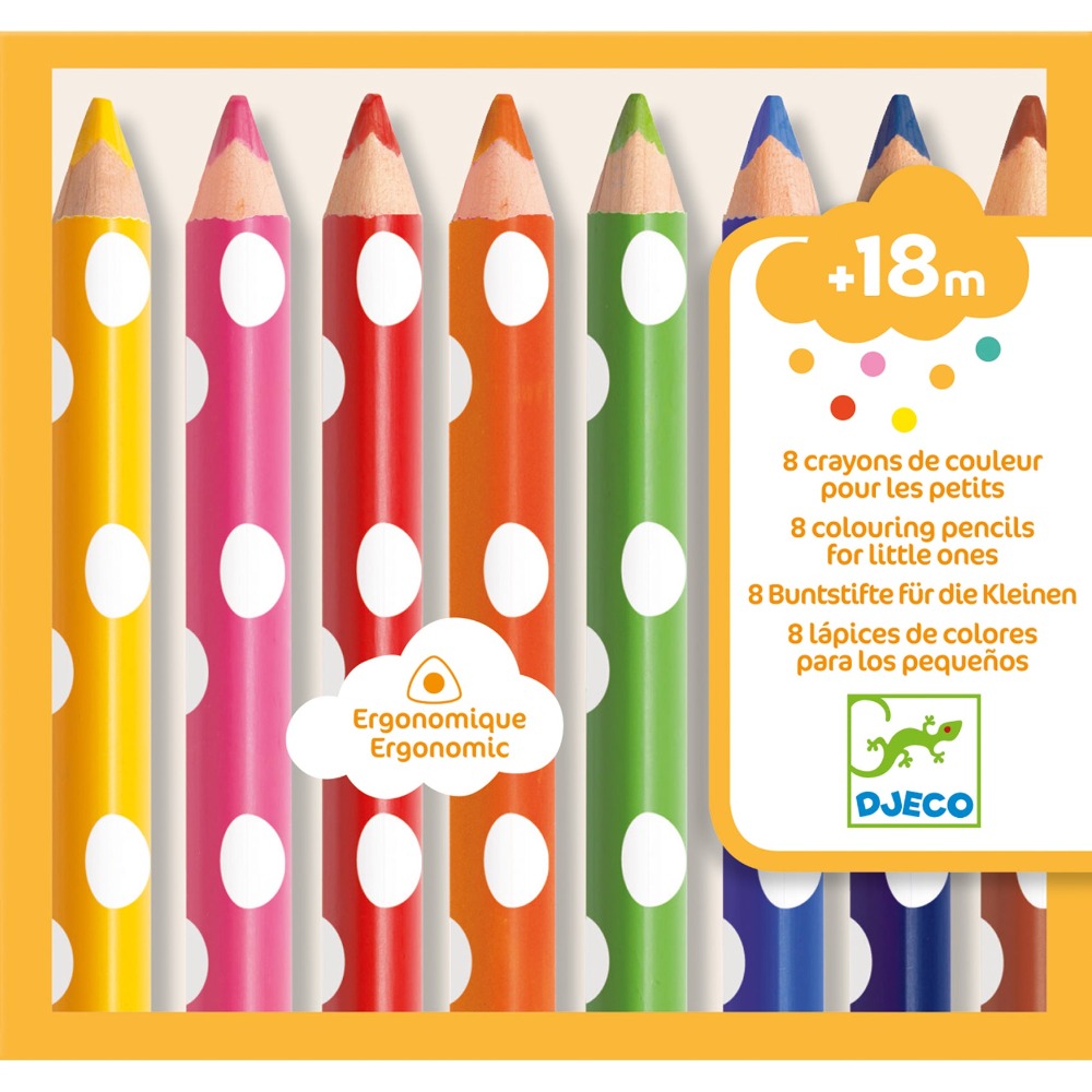 DJECO kleurpotloden 18 mnd+