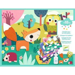 DJECO knutselen Collage voor kleintjes 18 mnd+
