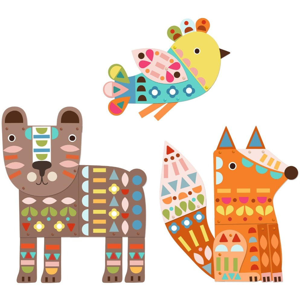 Buy DJECO knutselen met papier giant animals 3-6 jr