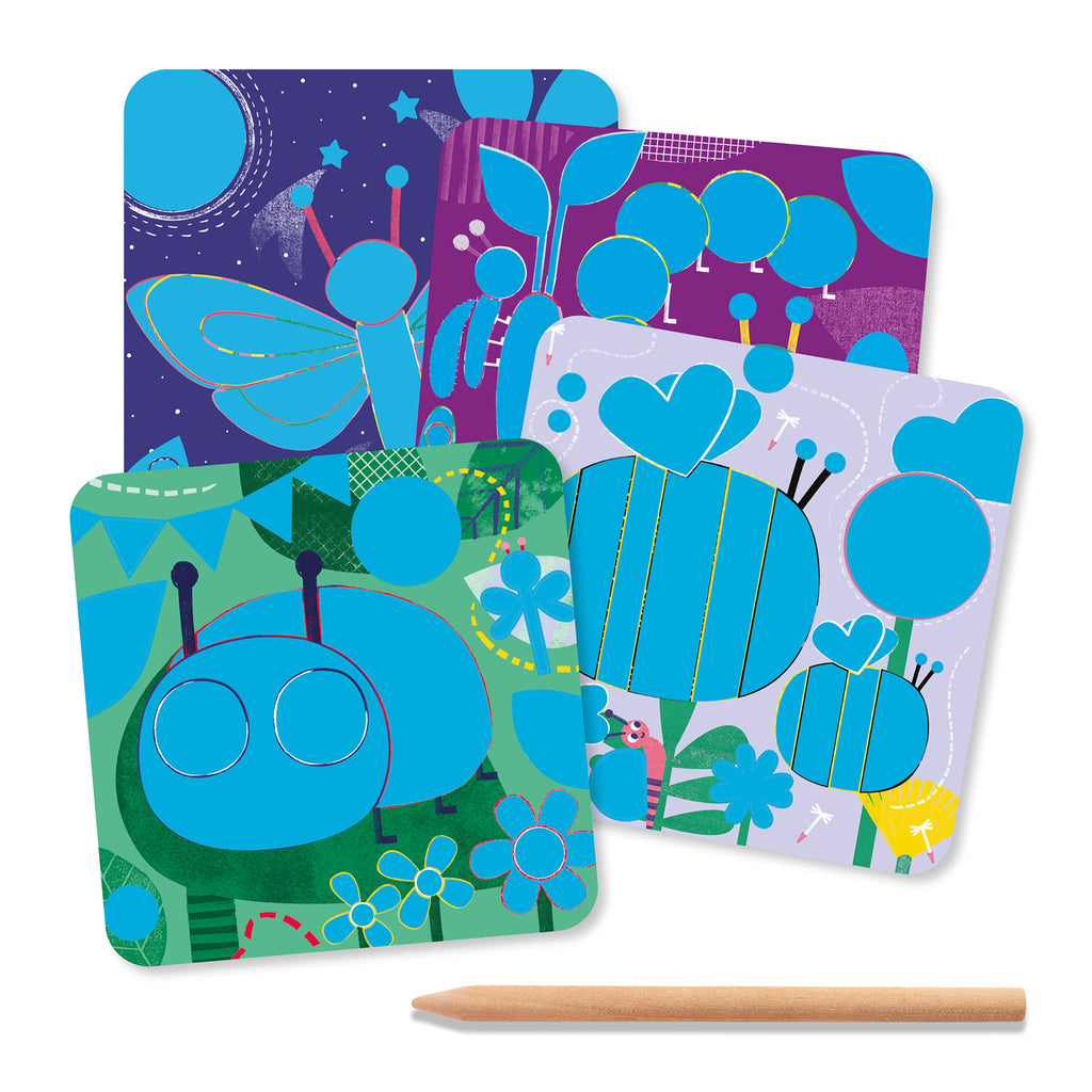DJECO scratch cards All animals 3 yrs+ 3070900090927